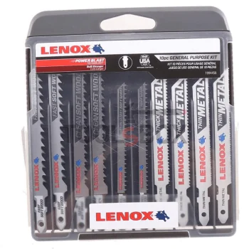 Комплект ножчета за зеге Lenox 10 броя 2001573 / 1994458