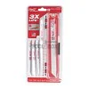 Milwaukee sabre saw blades set 49222211 for metal 10 pieces