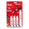 Milwaukee sabre saw blade set for metal 49220220, 10 pieces