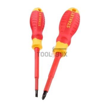Комплект отвертки Stanley STHT60030-0, изолирани FatMax VDE, 2 броя