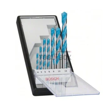 Комплект свредла BOSCH CYL-9 MultiConstruction 4-12мм, 7 части