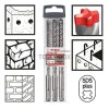 BOSCH SDS plus-7X drill bit set, 6-10mm 3 parts
