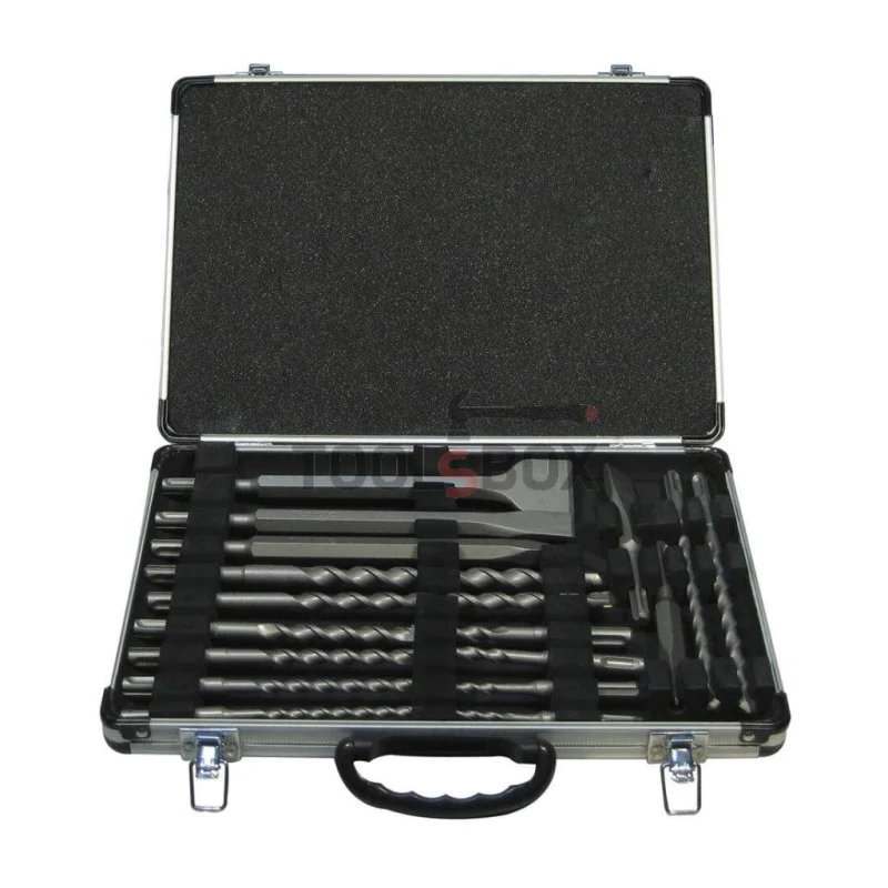 Makita D-21200 SDS-Plus drill bits and chisels set 17 pieces