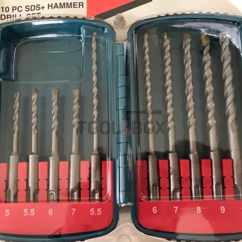 Makita SDS+ drill set P-66070 10 pieces