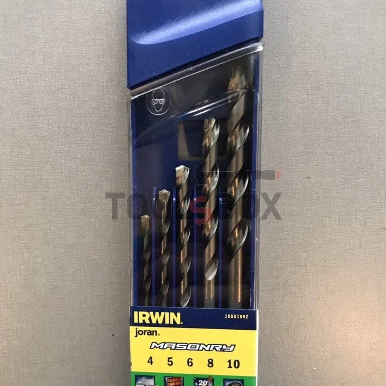 Set of drill bits for concrete IRWIN 10501892 / MASONRY CASSETTE 5 pcs