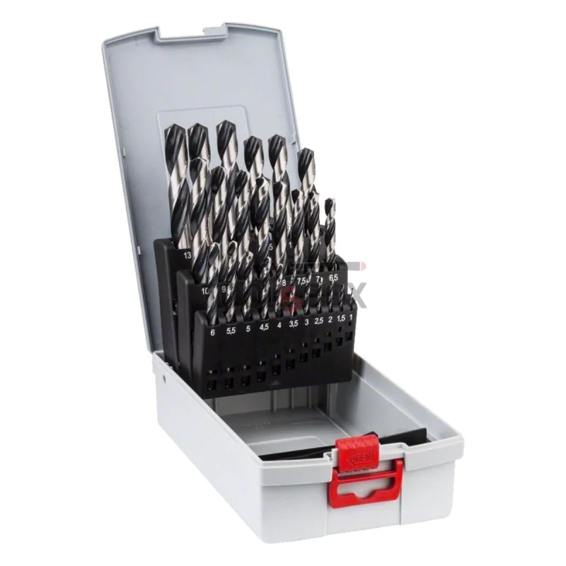 BOSCH PointTec HSS, PointTeQ ProBox 1-13mm, 25 pieces