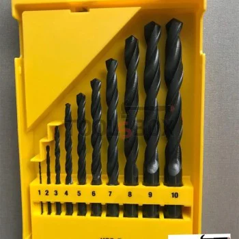 Set of drill bits for metal Dewalt DT5911, 1-10 mm, 10 pcs
