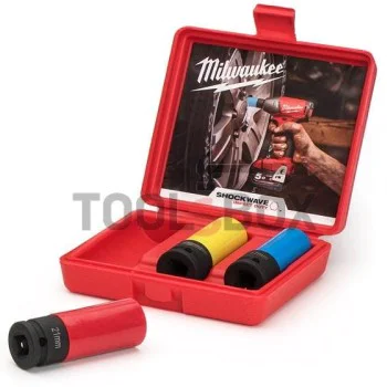 Комплект ударни вложки 1/2" Milwaukee 4932451568