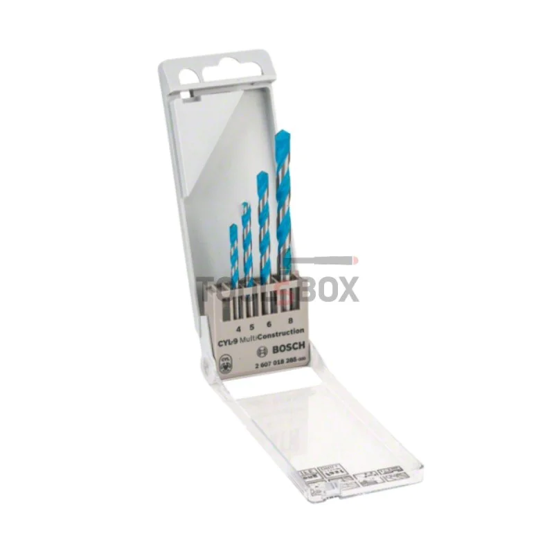 Set of universal drill bits BOSCH CYL-9 MultiConstruction 4-8mm, 4 pieces