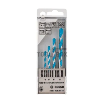 Set of universal drill bits BOSCH CYL-9 MultiConstruction 4-8mm, 4 pieces