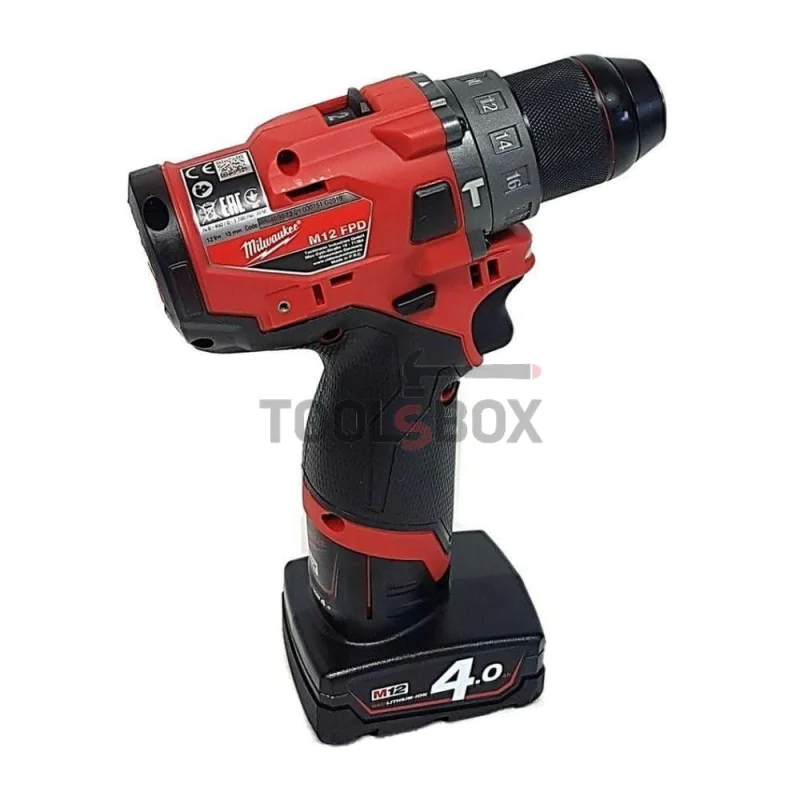 Milwaukee M12 FPP2F-402X Cordless Tool Set