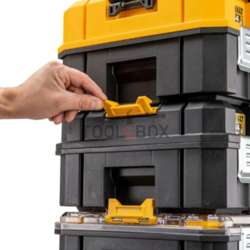 Tool case DeWalt DWST83343-1 440x333x323 mm, black, TSTACK IP54