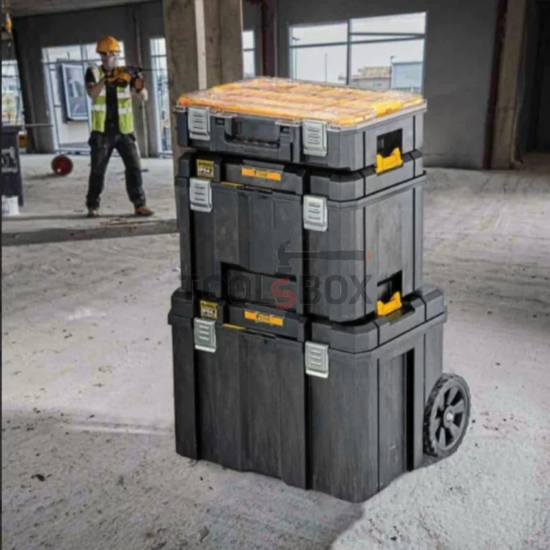 Tool case DeWalt DWST83343-1 440x333x323 mm, black, TSTACK IP54