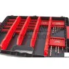 Milwaukee drill bits and bits case 4932464145 / 100 pieces