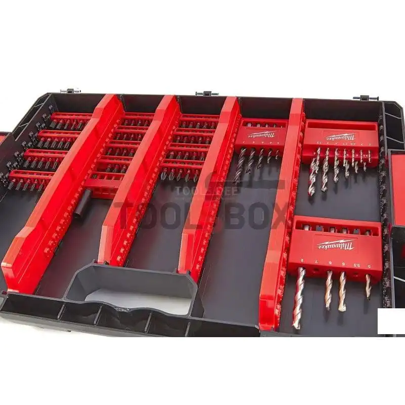 Milwaukee drill bits and bits case 4932464145 / 100 pieces