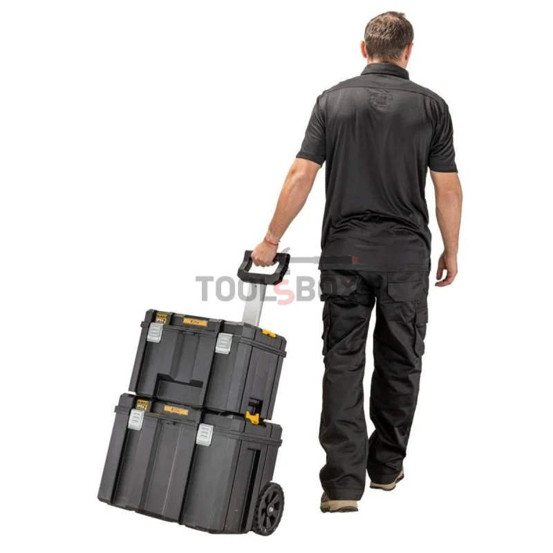 Tool case with wheels DEWALT DWST83347-1 / IP54 / TSTAK 2.0