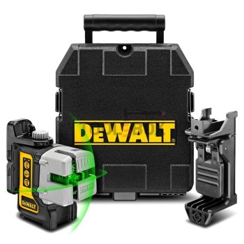 DeWalt DW089CG Laser Level - 3 Green Beams 50m