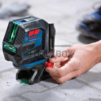 Bosch GCL 2-50 G Laser Linear / Point Level + Tripod BT 150 + Swivel Stand RM 10 Professional