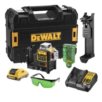 DeWALT DCE089D1G 360° 3 green rays, 12 V