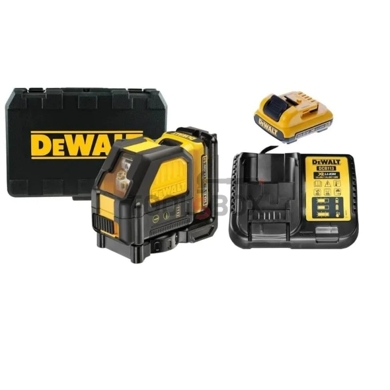 DeWalt DCE088D1R-QW 12 V Red Laser Level, Linear
