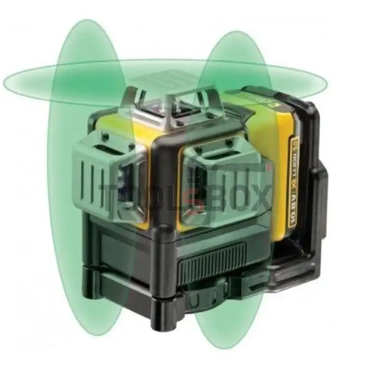 DeWALT DCE089D1G 360° 3 green rays, 12 V