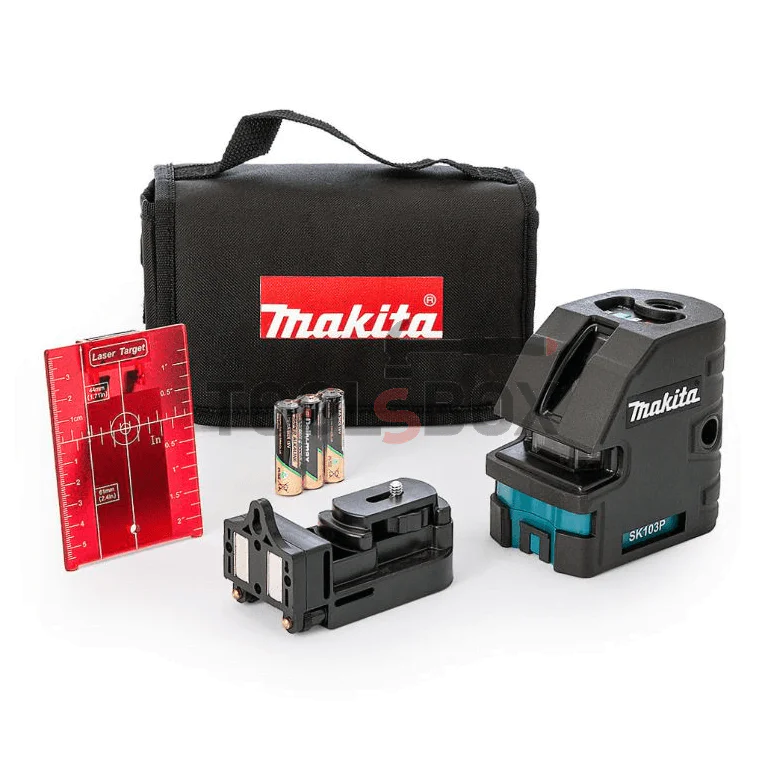 Makita SK103PZ 3-beam laser level 15 m, 0.3 mm/m linear