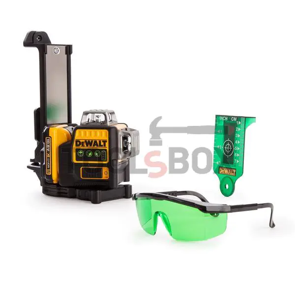 DeWALT DCE089D1G 360° 3 green rays, 12 V