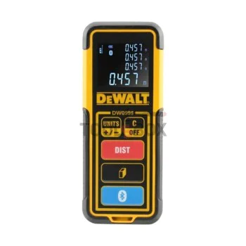 Лазерна ролетка DeWALT DW099S / 30 м противоударна с LCD дисплей