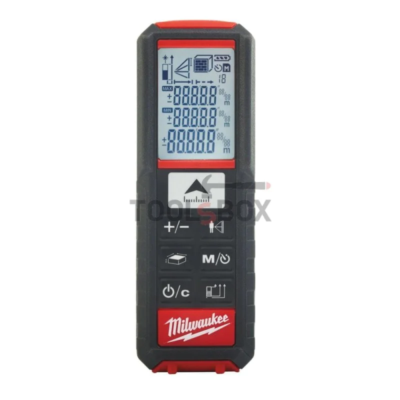 Milwaukee LDM 50 LASER DISTANCE METER 50 M / 4933447700