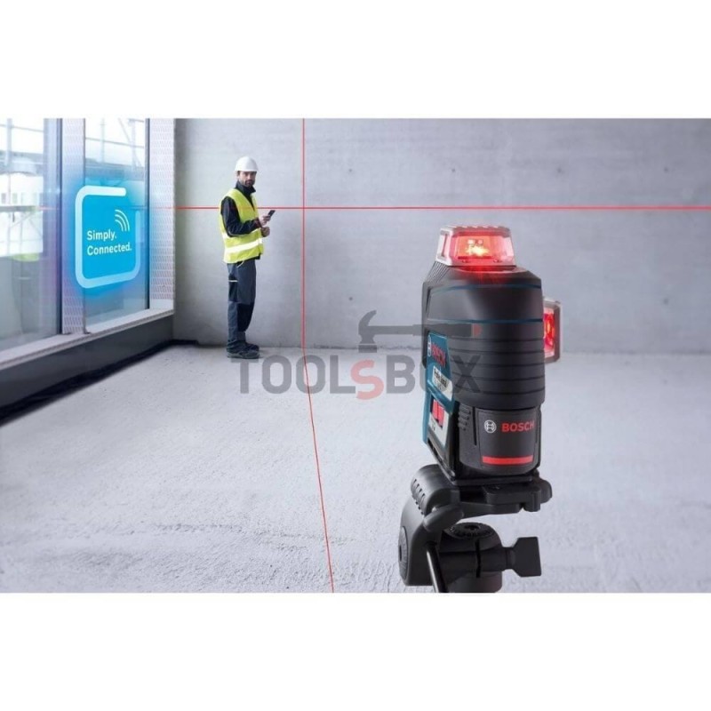 Laser Level BOSCH GLL 3-80 C Solo + BM1, Linear
