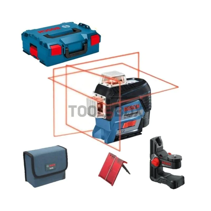 Laser Level BOSCH GLL 3-80 C Solo + BM1, Linear