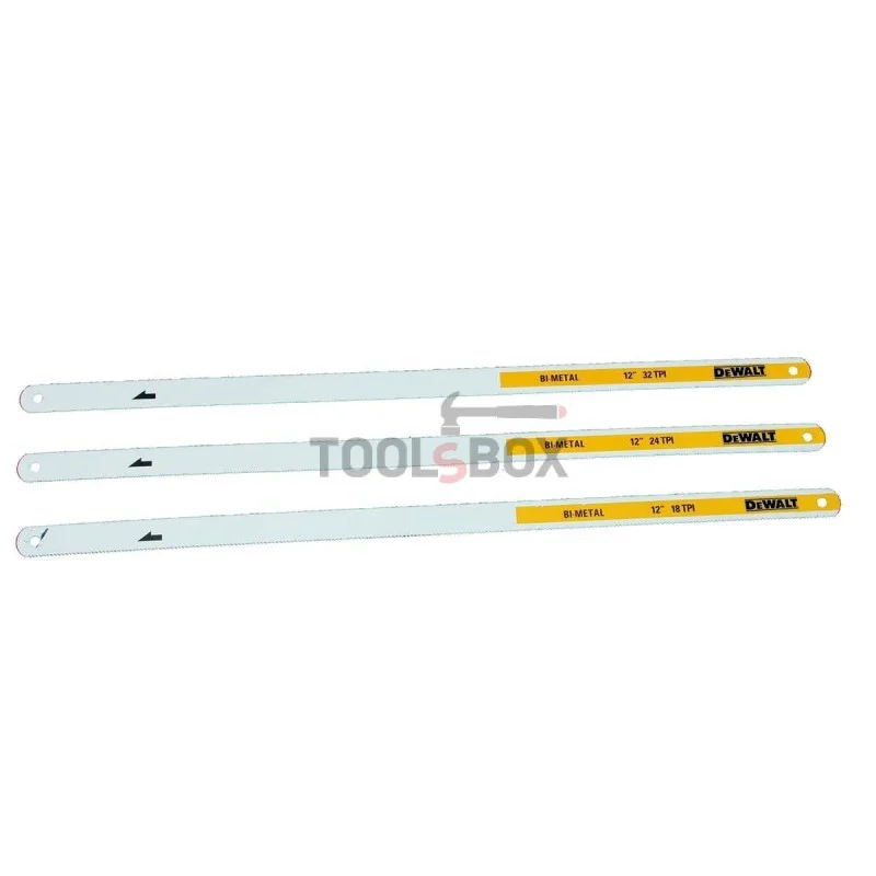 DeWalt hand hacksaw blade DWHT20558, 3 pieces, 300mm