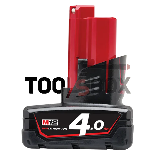 Milwaukee M12B4 12 V 4.0 Ah Li-ion battery