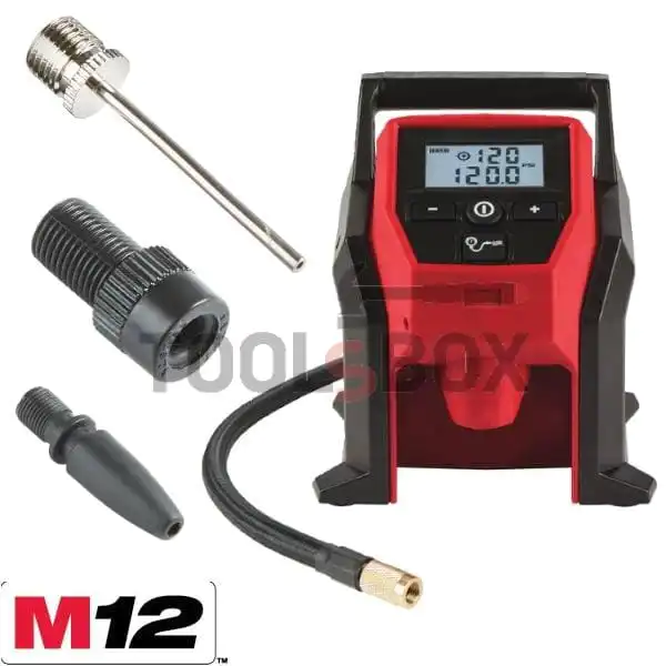 Cordless compressor Milwaukee M12BI-0