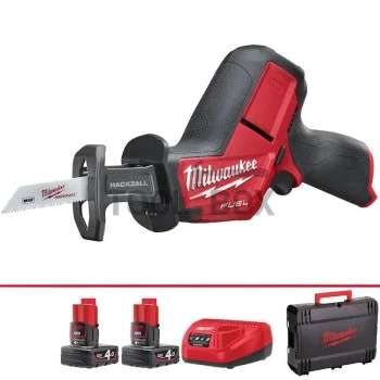 Акумулаторен безчетков саблен трион Milwaukee M12CHZ-402X / 4933446950