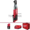 Cordless ratchet Milwaukee M12 FIR38-201B, M12 FUEL 3/8