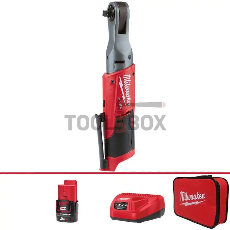 Cordless ratchet Milwaukee M12 FIR38-201B, M12 FUEL 3/8