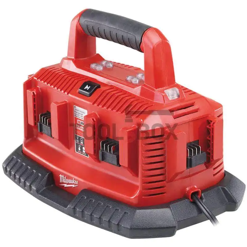 Milwaukee charging station M1418C6, M14-M18 240 VOLT