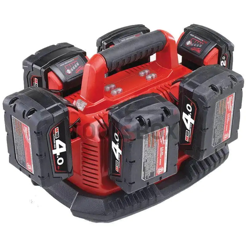 Milwaukee charging station M1418C6, M14-M18 240 VOLT