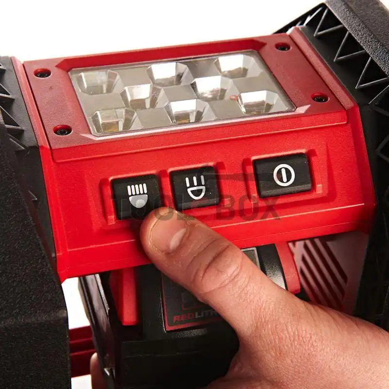 Milwaukee M18 AL-0 zone lighting