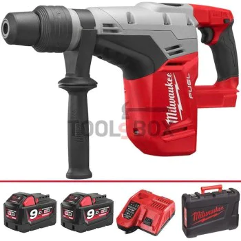 Акумулаторен безчетков перфоратор Milwaukee M18CHM-902C / 6.1 J