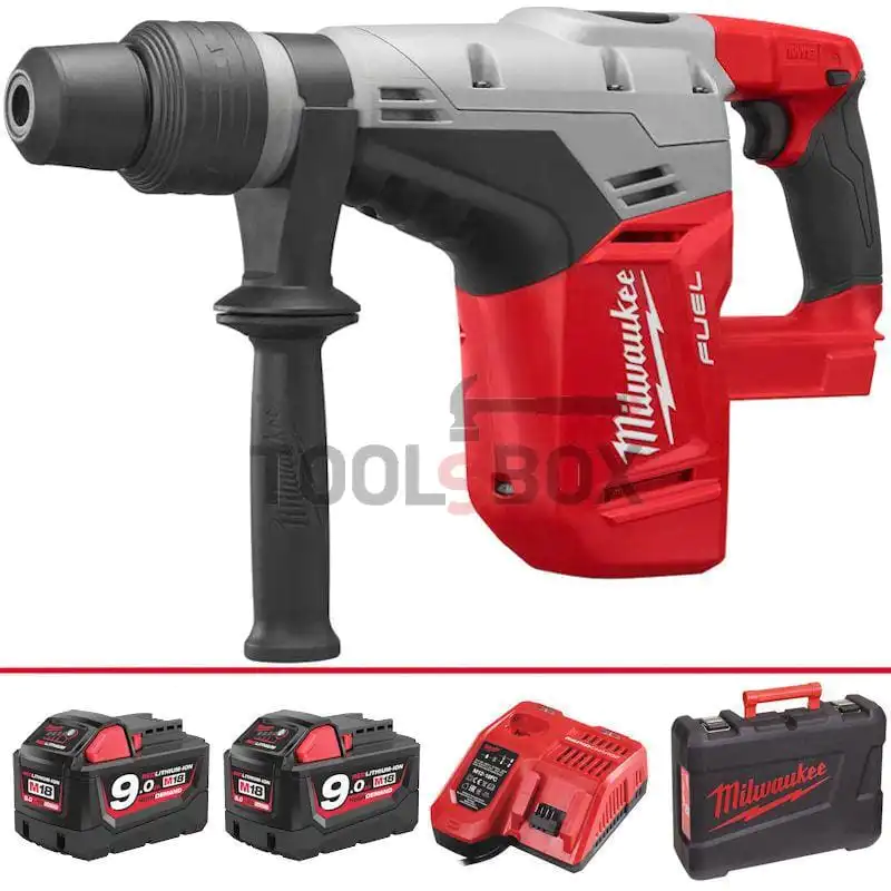 Cordless brushless drill Milwaukee M18CHM-902C / 6.1 J