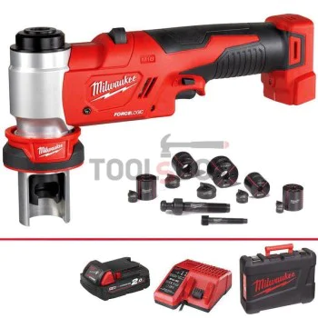 Акумулаторна машина за перфориране Milwaukee M18HKP-201CA