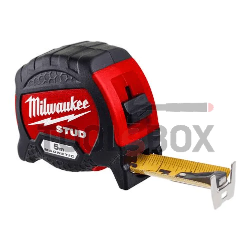 Магнитна ролетка Milwaukee 4932471626 / 5m / STUD - MAGNETIC / Противоударна