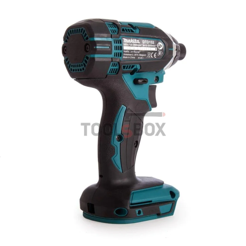 Impact Cordless Drill Makita DTD152Z 18 V, 165 Nm , Li-Ion