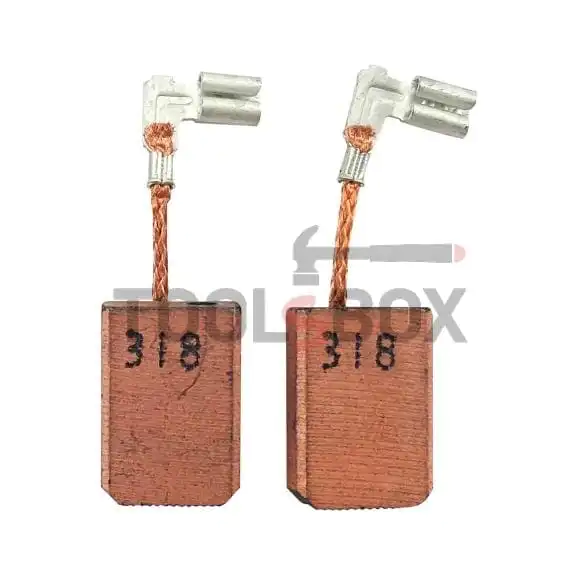 Графитна четка к-кт за ъглошлайф Makita CB-318(CB310), 9565CV, 9566, BO6040, PW5000C, SG1250C, SG1251 191978-9