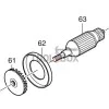 Anchor for Makita 5103R 516653-0 handheld circular saw