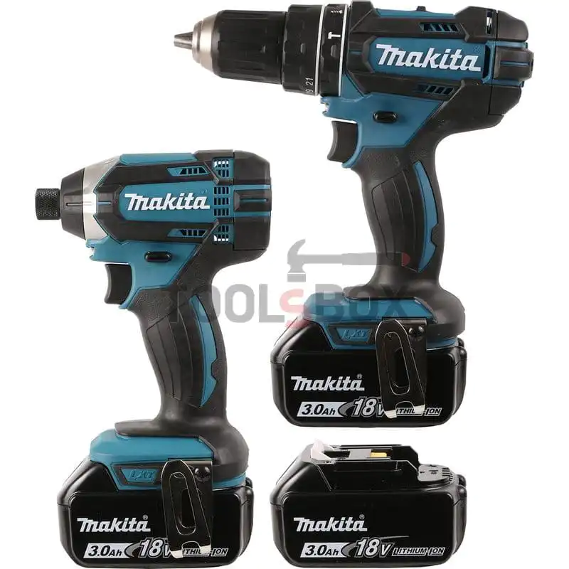 Комплект 2 акумулаторни машини Makita DLX2131JX1 - 18V / 3.0Ah Li-Ion