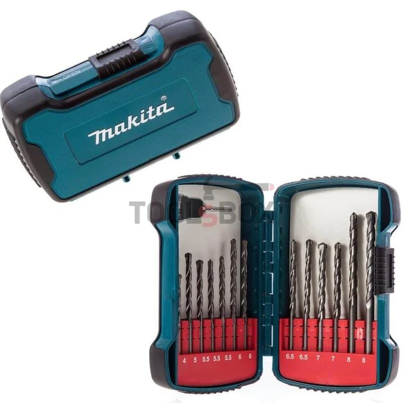 Makita masonry drill set P-51889 13 pieces