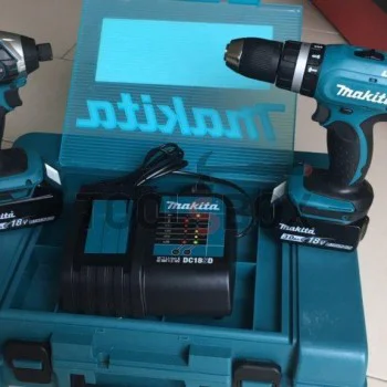 Комплект Ударни Акум. Винтоверти Makita DTD152Z/DHP453Z 18V, DLX2142SM